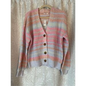 Gap NWT Women Striped Sweater XL